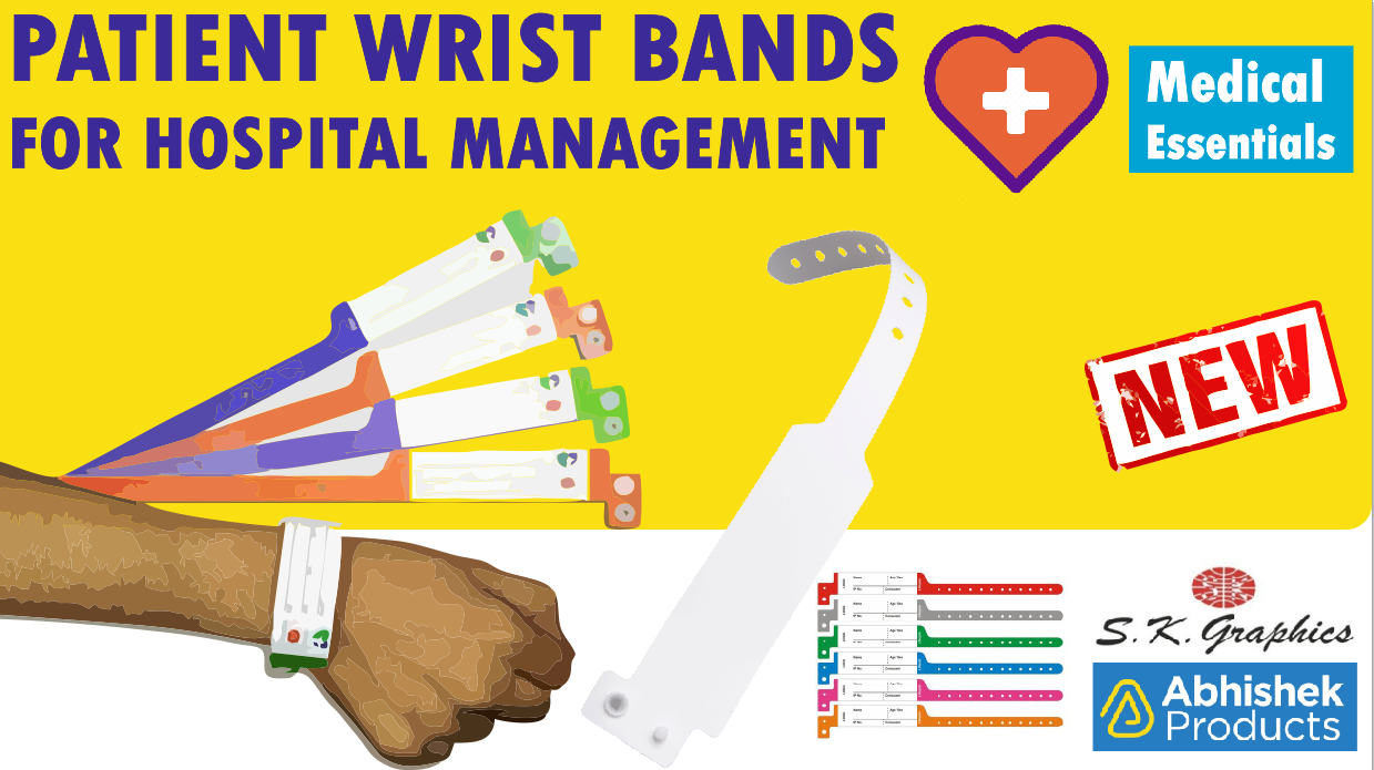 Hospital Wrist Bands For Patients (Patient Identification Bands